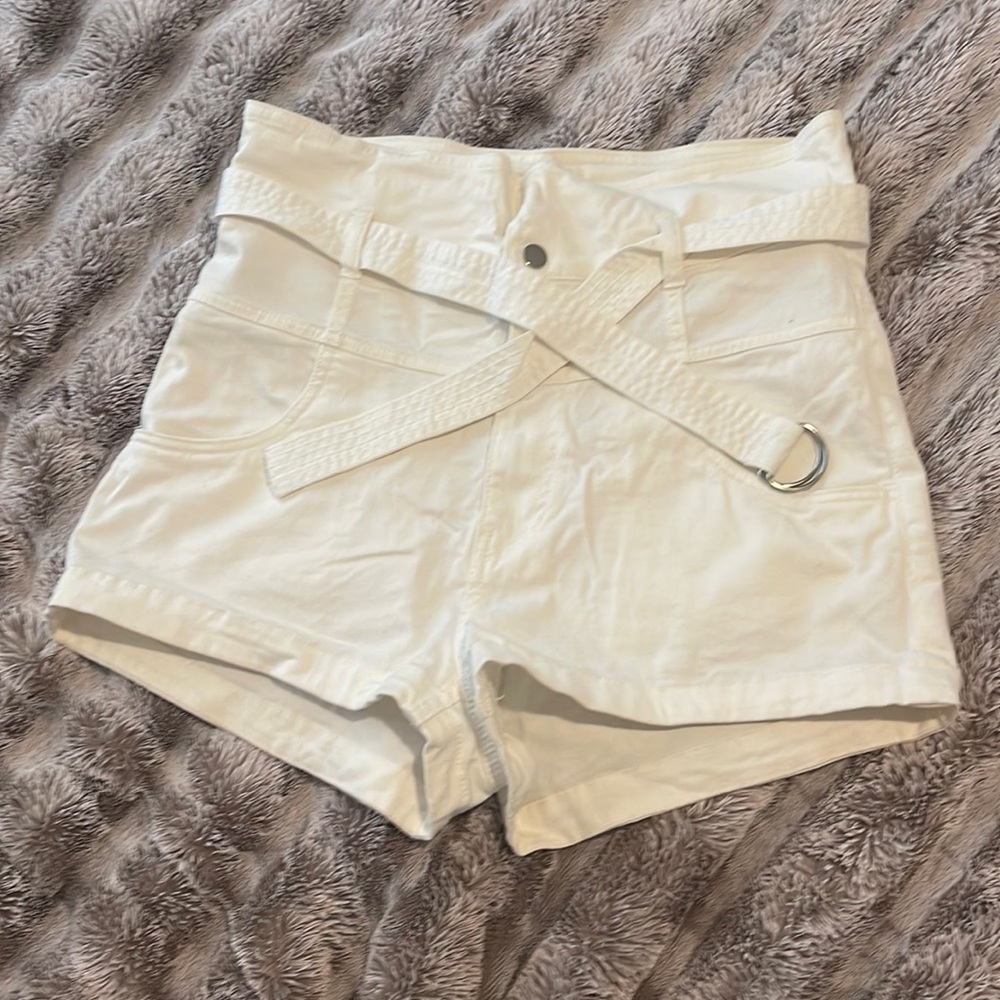 High Waist Shorts w/ detachable belt, Size US 12